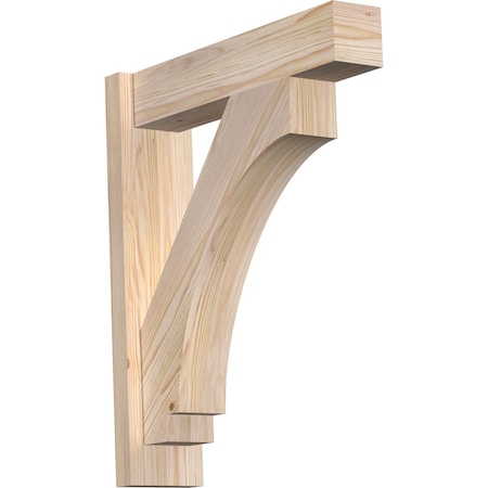 Ekena Millwork Imperial Block Smooth Outlooker, Douglas Fir, 5 1/2"W x 22"D x 26"H OUT06X22X26IMP05SDF